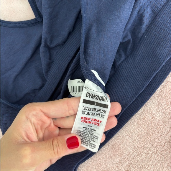 Gymshark Vital Set in Heavy Blue Marl (4 Pieces) - Picture 9 of 15